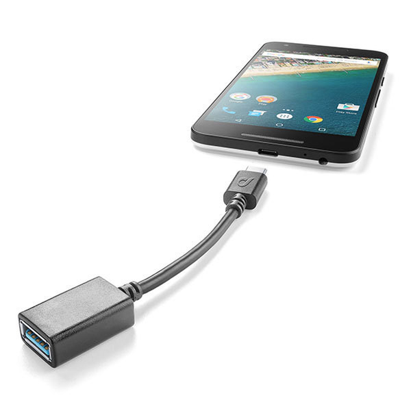 Vivanco 37478 USB Typ-A USB Typ-C Черный кабельный разъем/переходник