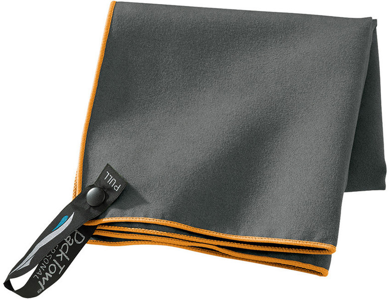 PackTowl Personal Bath towel 64 x 137cm Nylon,Polyester Grey,Orange 1pc(s)