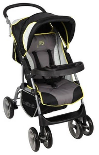 TROTTINE 3496180474101 Travel system stroller 1место(а) Черный, Серый, Желтый детская коляска