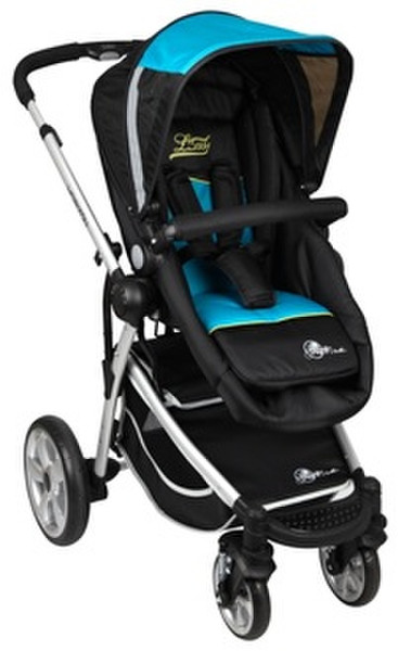 TROTTINE 3496181465245 Traditional stroller 1место(а) Черный, Синий детская коляска