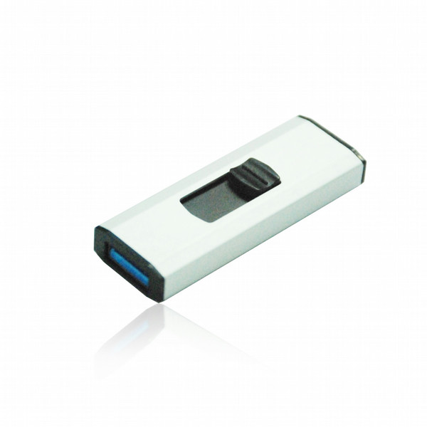 MediaRange MR919 256GB USB 3.0 Schwarz, Silber USB-Stick