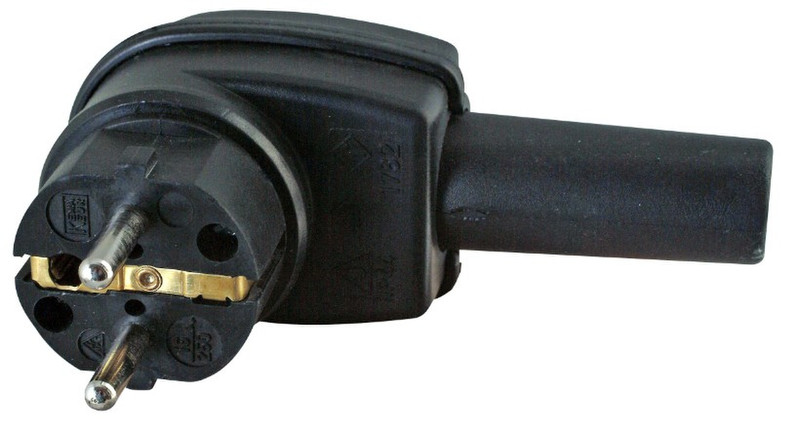 Kopp 178216009 Schuko Black electrical power plug
