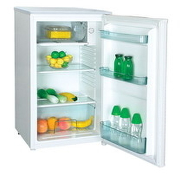 Exquisit KB07A freestanding 82L white combi-fridge