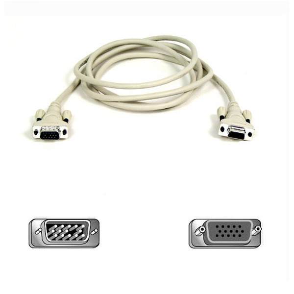 Belkin VGA Monitor Extension Cable with Thumbscrews