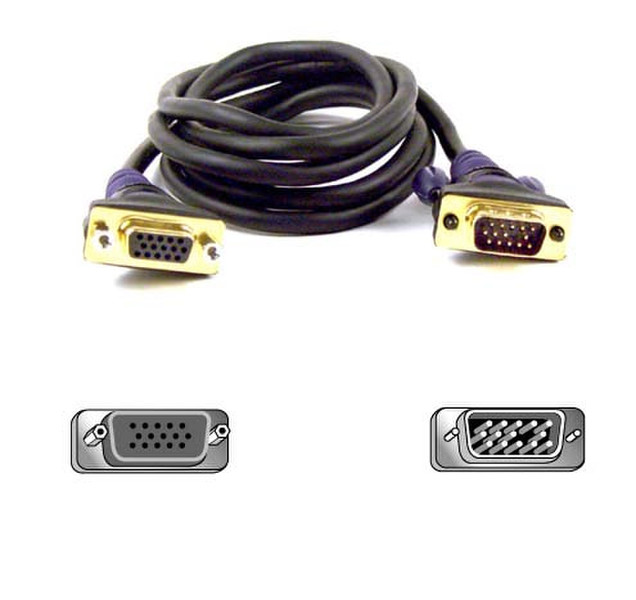 Belkin VGA Monitor Extension Cable 3 m