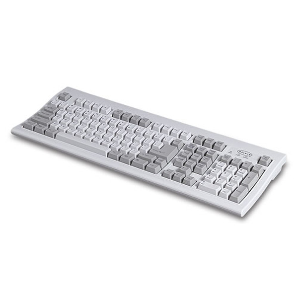 Belkin ClassicKeyboard (PS2 / White) PS/2 QWERTY Weiß Tastatur