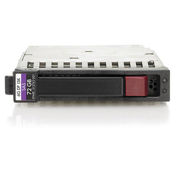 Hewlett Packard Enterprise 72GB, 6G, SAS, 15K rpm, Non-hot Plug, SFF ,2.5-inch 72GB SAS Interne Festplatte