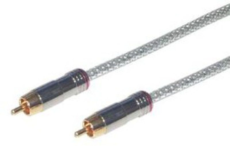 MCL MC701HQ/T-10M 10m RCA RCA Transparent composite video cable