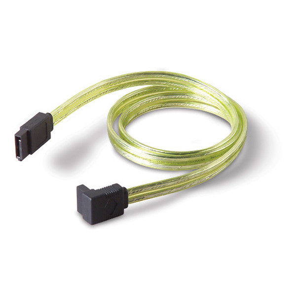 Belkin Serial ATA Cable - Right Angled, Yellow, 0.6m 0.6м Желтый кабель SATA