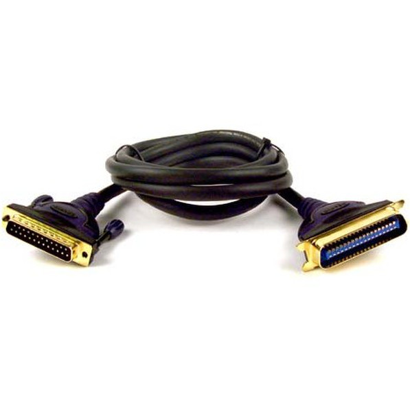 Belkin Gold Series IEEE 1284 Parallel Printer Cable (A/B) - 1.8m 1.8m Black printer cable