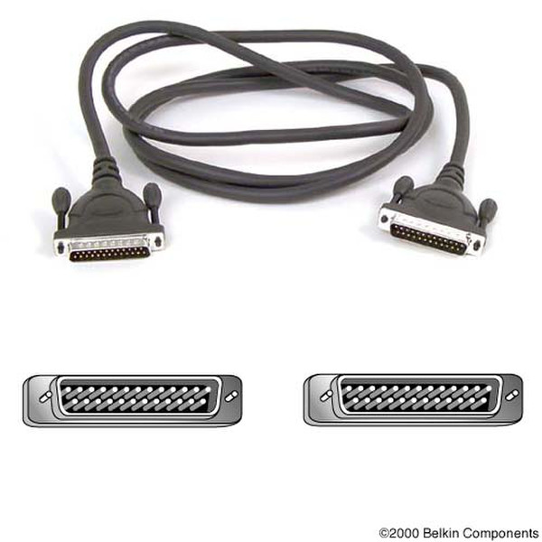 Belkin Pro Series Non-IEEE 1284 Parallel Switchbox Cable 5m Schwarz Druckerkabel