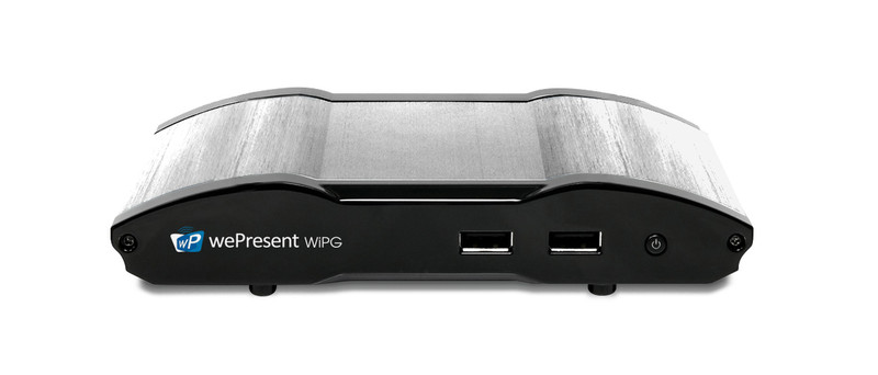 wePresent WiPG-1600 HDMI + VGA (D-Sub) Настольный беспроводная система презентаций