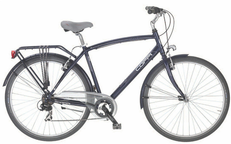 Coppi XZ4U28407C Männer Stadt Aluminium Blau, Grau Fahrrad