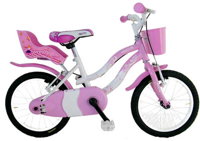 F.lli Masciaghi M1D16000 Girls City Steel Pink,White bicycle