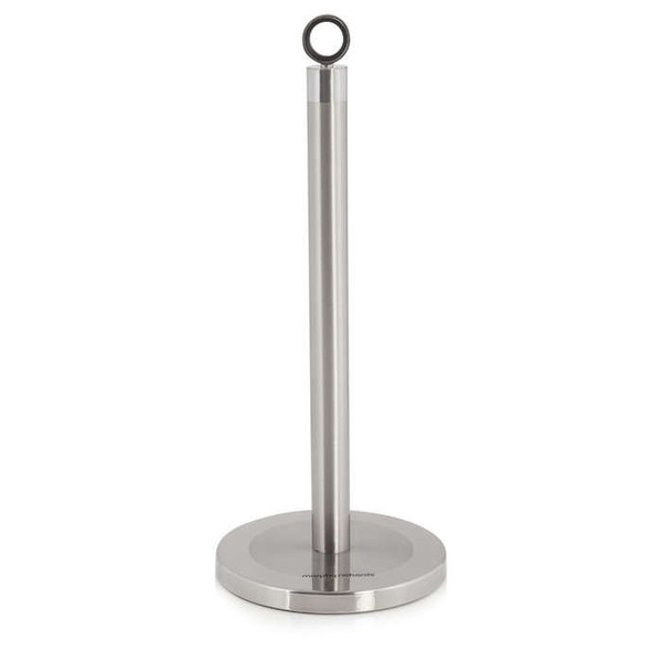 Morphy Richards Stainless Steel Towel Pole Tabletop paper towel holder Stainless steel Metallic