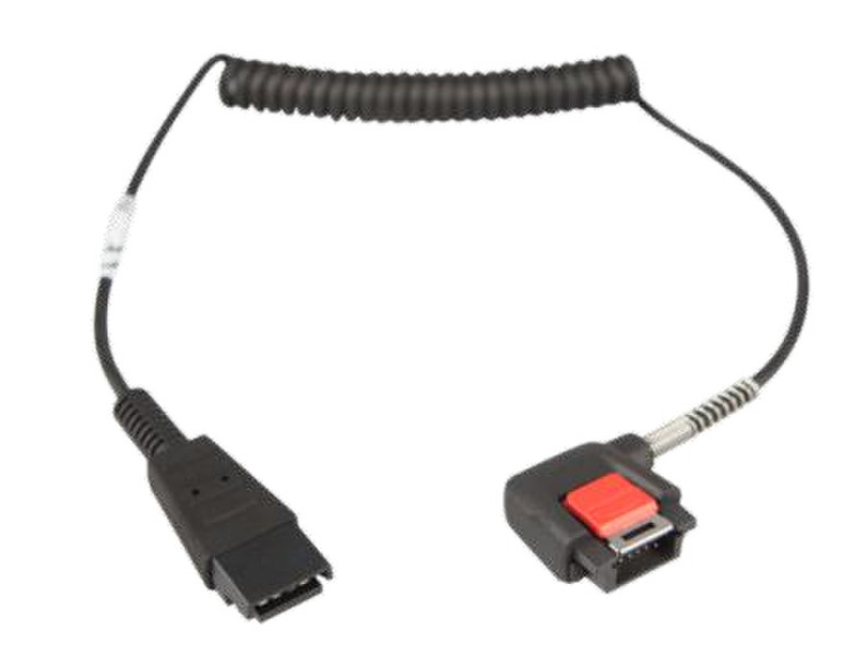 Zebra CBL-NGWT-AUQDLG-01 Черный аудио кабель