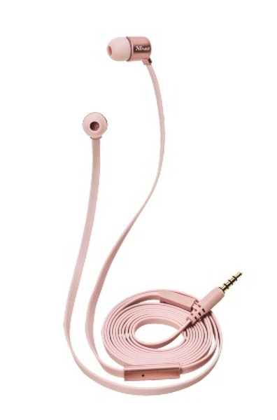 Trust 21114 im Ohr Binaural Verkabelt Pink Mobiles Headset