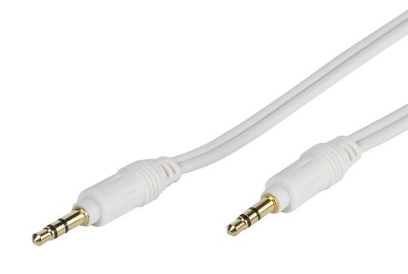 Vivanco 31008 1.8m 3.5mm 3.5mm Weiß Audio-Kabel
