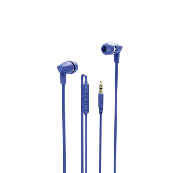 Hama Basic+ Binaural In-ear Blue