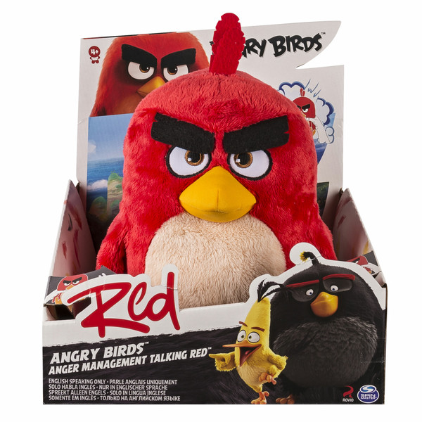 Angry Birds Red Игрушечная птица Плюш Красный, Желтый