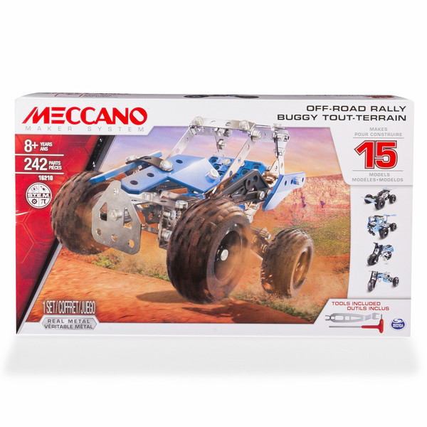 Meccano Off-Road Rally Vehicle erector set 242pc(s)