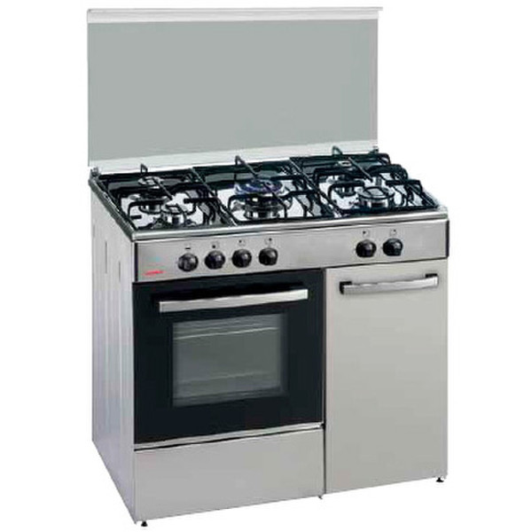 Corbero CC 501GB90 X Freistehend Gas hob Edelstahl Küchenherd