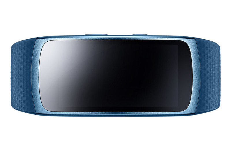 Samsung Gear Fit2 Blauw - L Wristband activity tracker 1.5" SAMOLED Беспроводной IP68 Синий