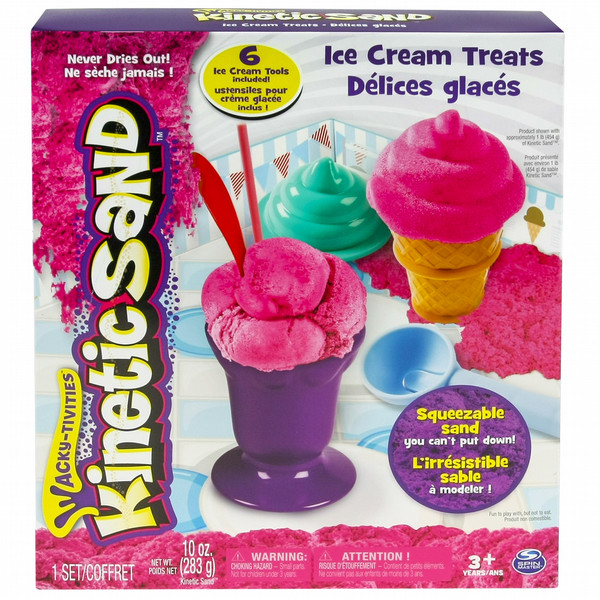 Kinetic Sand Ice Cream Treats Розовый 283г кинетический песок