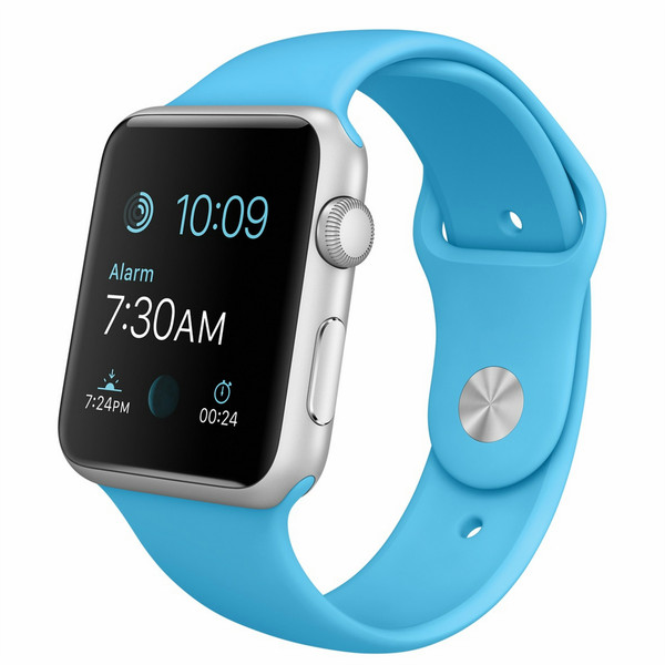 Apple Watch Sport 1.5Zoll OLED 30g Silber Smartwatch