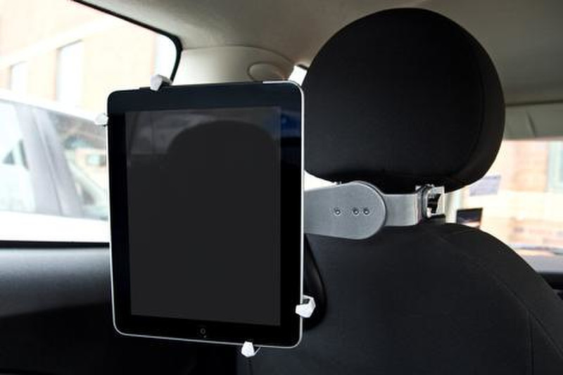 Proper Universal Car Headrest Holder for 7-10.4'' Tablets Auto Passive holder Schwarz, Silber, Edelstahl, Weiß