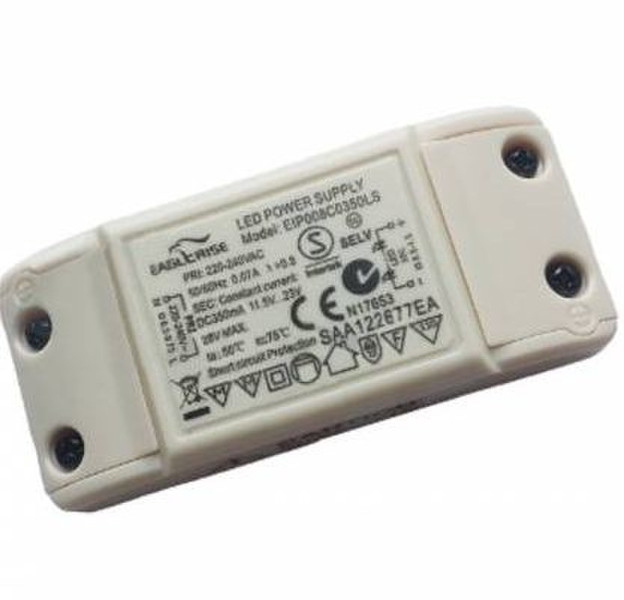 Techly I-LED-TR8WS 8Вт Белый адаптер питания / инвертор
