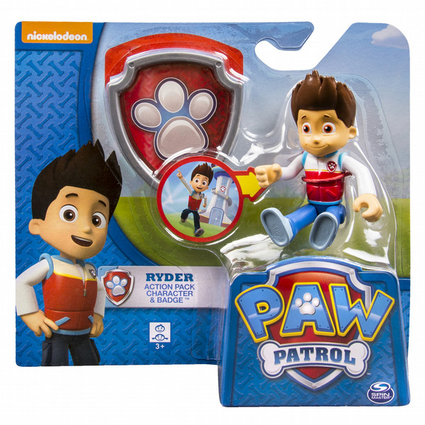 Paw Patrol Action Pack Pup & Badge Junge/Mädchen Kinderspielzeugfiguren-Set
