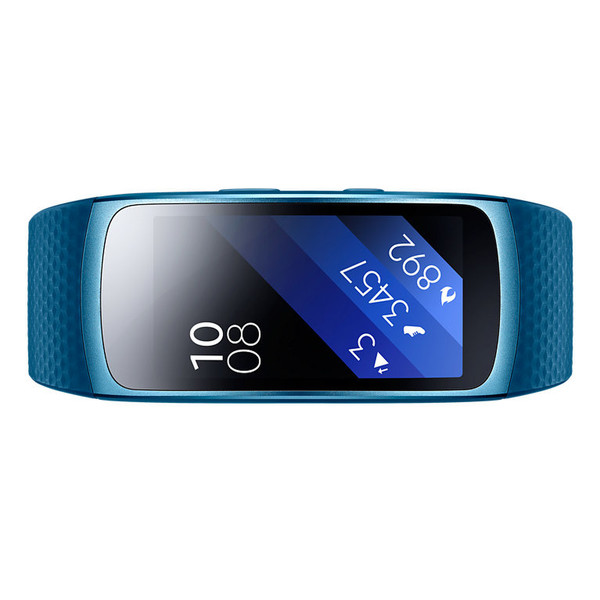 Samsung Gear Fit 2 Wristband activity tracker 1.5" AMOLED Wired Blue