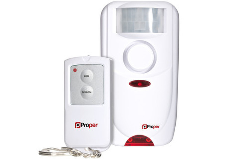 Proper PIR Motion Alarm Inc Remote
