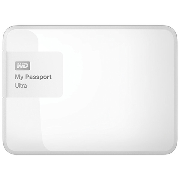 Western Digital My Passport Ultra Micro-USB B 3.0 (3.1 Gen 1) 4000GB Weiß