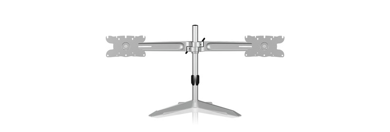 ICY BOX IB-MS606-T 32" Silver flat panel desk mount