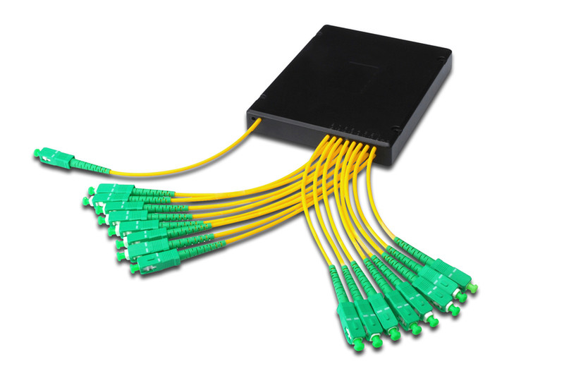 ASSMANN Electronic ALWL-SC-APC-1X16 SC/SC 1pc(s) Black,Green,Yellow fiber optic adapter