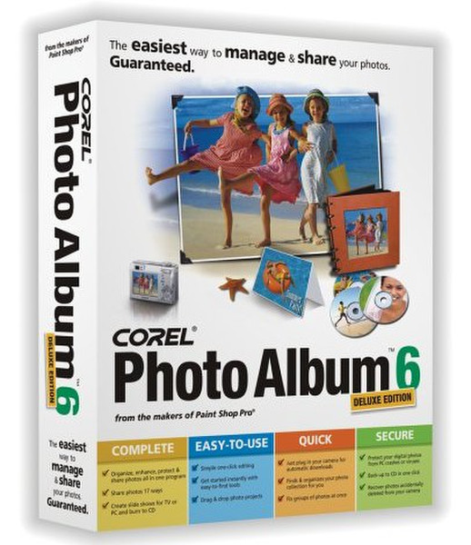 Corel Photo Album 6 Delux Edition, NL CD W32