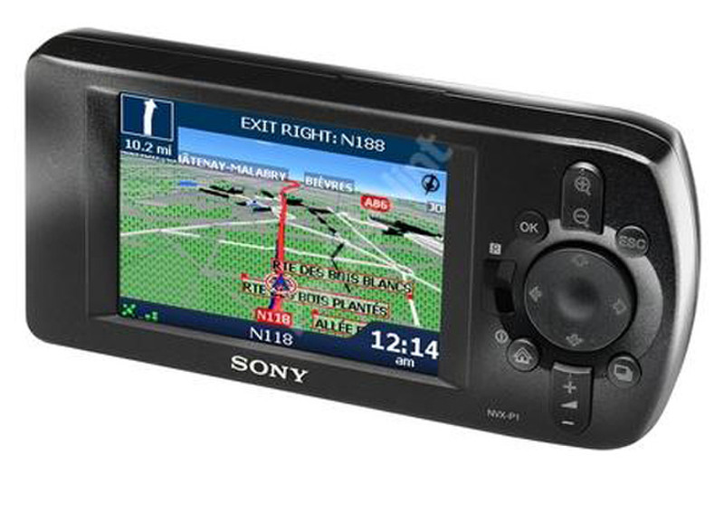 Sony Transferable Personal Navigation System LCD 370g navigator