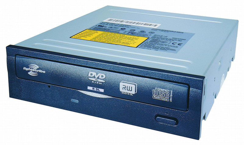 Lite-On 16x 8x 8x / 16x 6x 4x / 16x + 48x 24x 48x DVD-Dual Internal Black optical disc drive