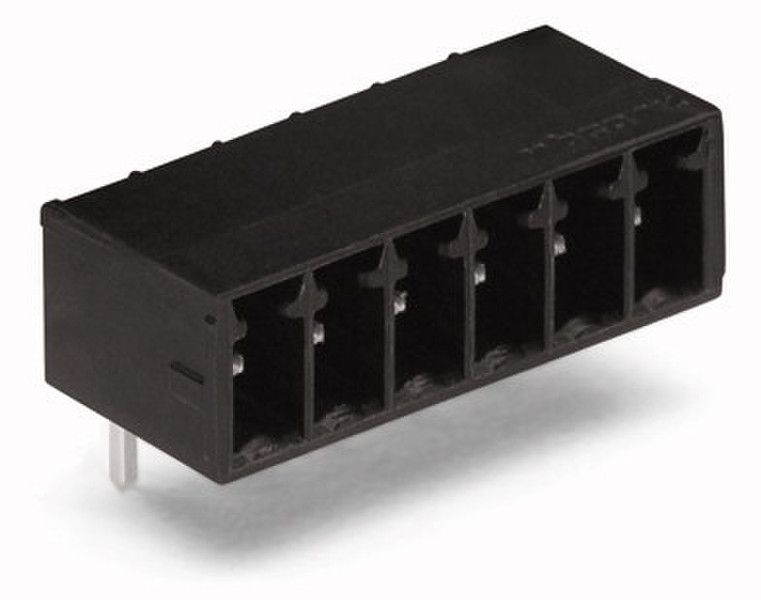 Wago 714-163 3P Черный electrical terminal block