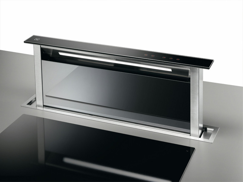 Electrolux EFDP90690X Downdraft 669m³/h C Black, Stainless steel