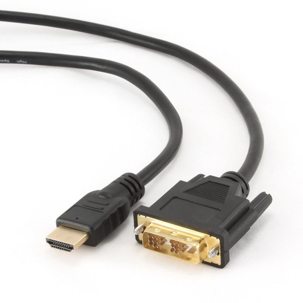 iggual IGG312353 HDMI DVI Черный кабельный разъем/переходник
