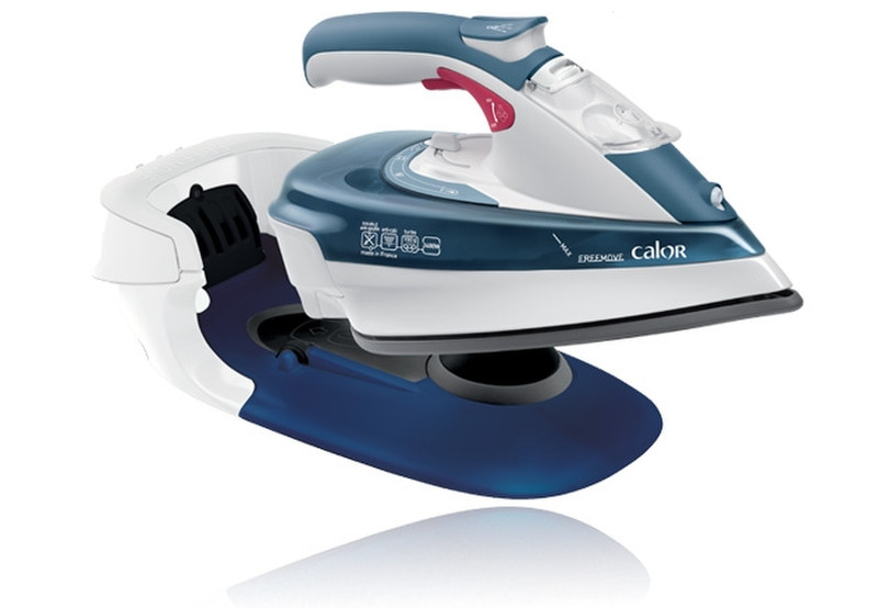 Calor Freemove 9960 Dry & Steam iron Ultragliss soleplate 2400W Blue,White