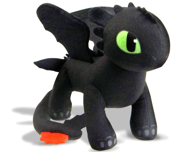 Dragons Premium Plush 20cm Spielzeug-Drachen Plüsch Schwarz