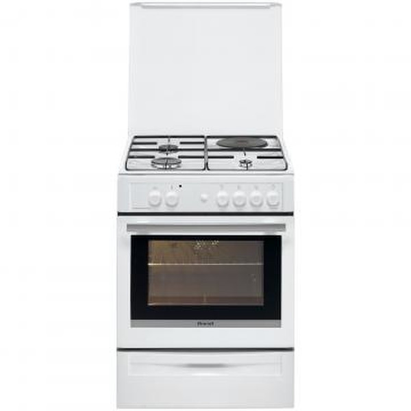 Brandt BCM6640W Freestanding Combi hob B White cooker