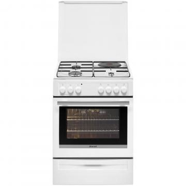 Brandt BCM6652W Freestanding Combi hob A White cooker