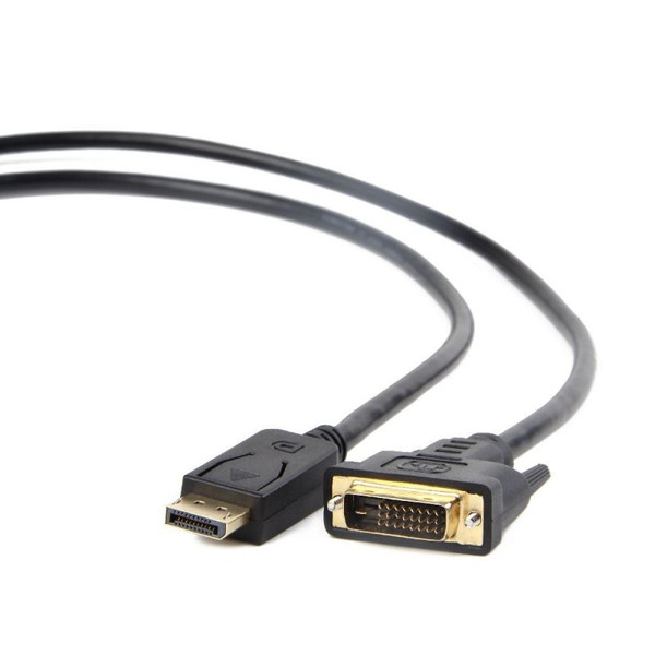 iggual IGG312667 DisplayPort DVI Черный кабельный разъем/переходник