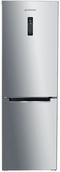 Electroline BME4186DXA Freestanding 222L 95L A++ Stainless steel fridge-freezer