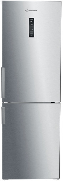 Electroline BME4206DXA Отдельностоящий 338л A++ Нержавеющая сталь холодильник с морозильной камерой